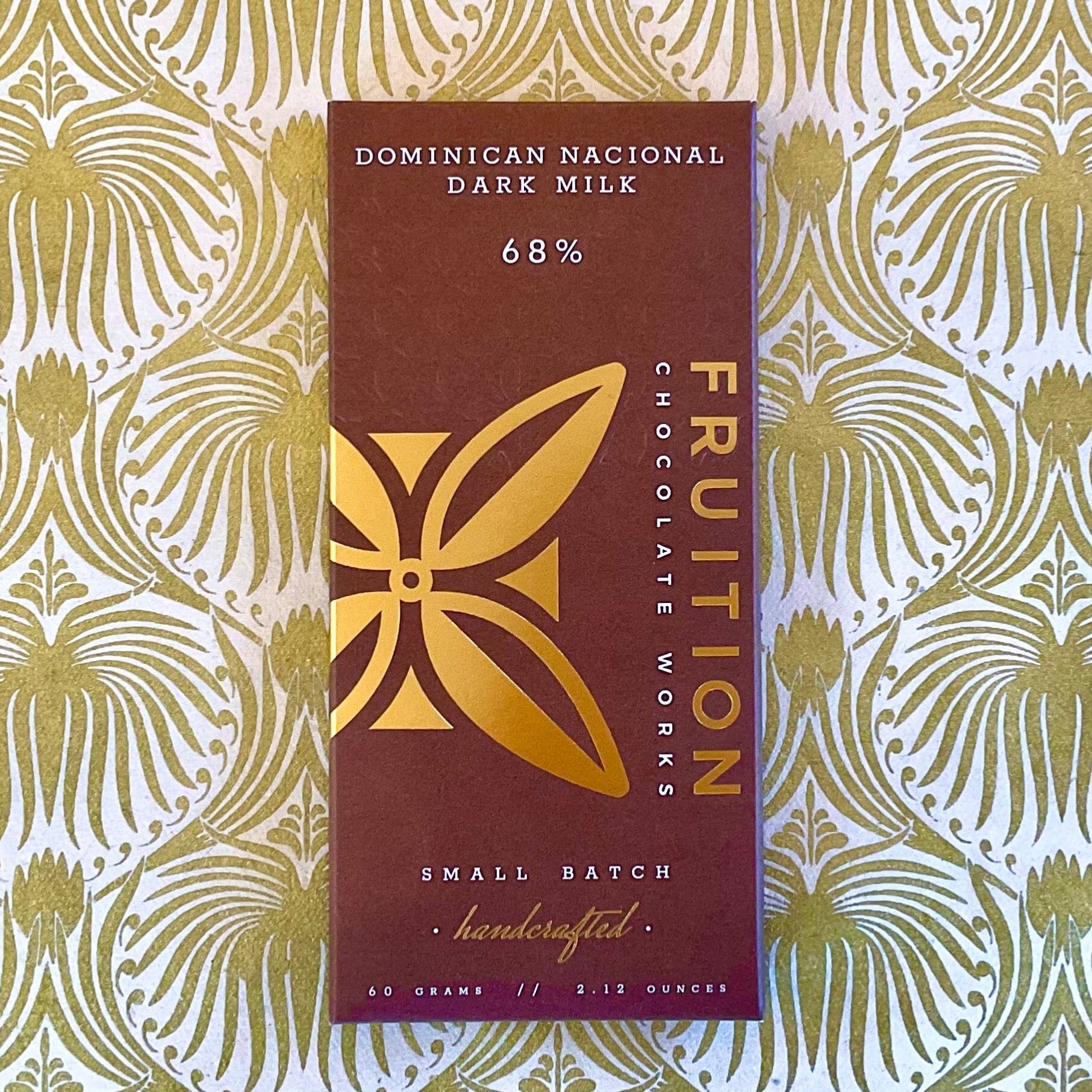 Fruition Dominican Nacional 68% Dark Milk Chocolate Bar