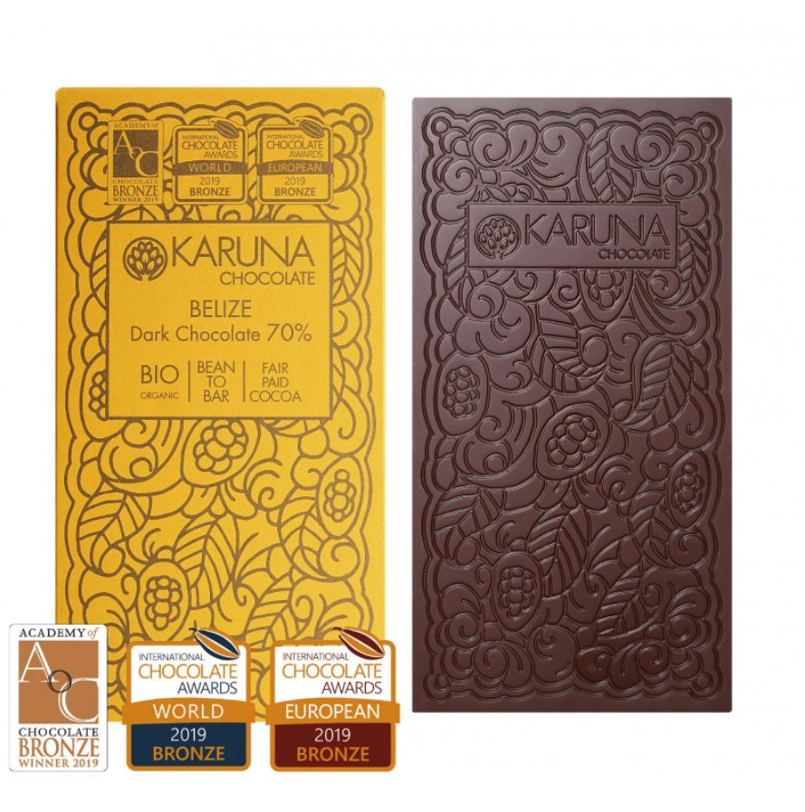 Karuna Belize Dark Chocolate Bar 70%