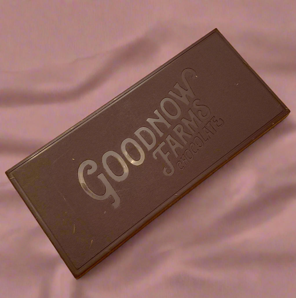 Goodnow Farms Chocolate Bar Unwrapped