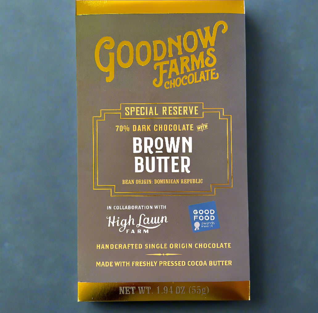 Goodnow Farms 70% Dark Chocolate with Brown Butter