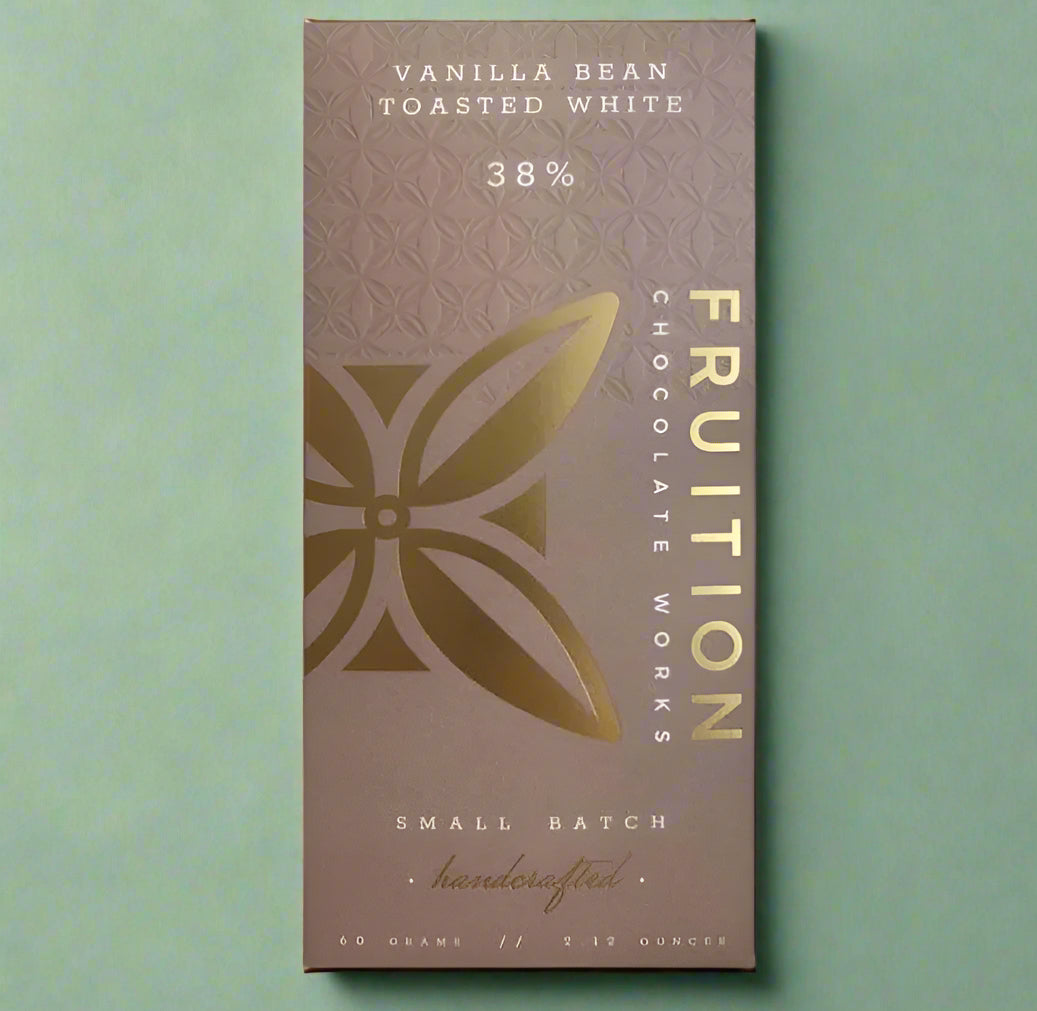 Fruition Vanilla Bean Toasted White Chocolate Bar