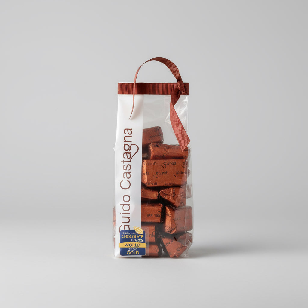 Guido Castagna Chocolate & Hazelnut Bite-Sized Gianduja Treats Large Pack
