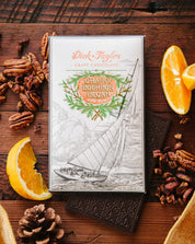 Dick Taylor Orange Bourbon Pecan 65% Dark Chocolate Bar