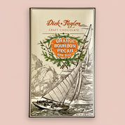 Dick Taylor Orange Bourbon Pecan 65% Dark Chocolate Bar