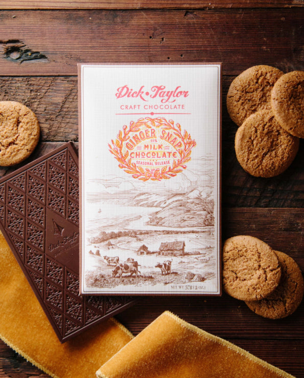 Dick Taylor Ginger Snap Milk Chocolate 55% Seasonal Release
