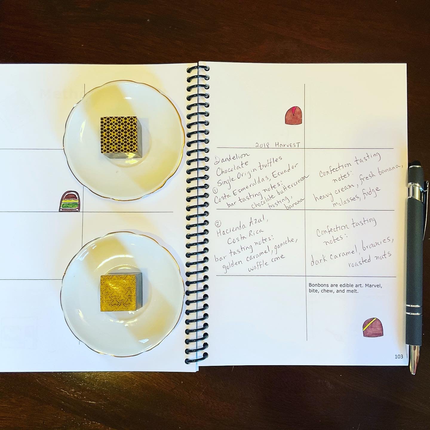 The Chocolate Notebook - Barometer Chocolate