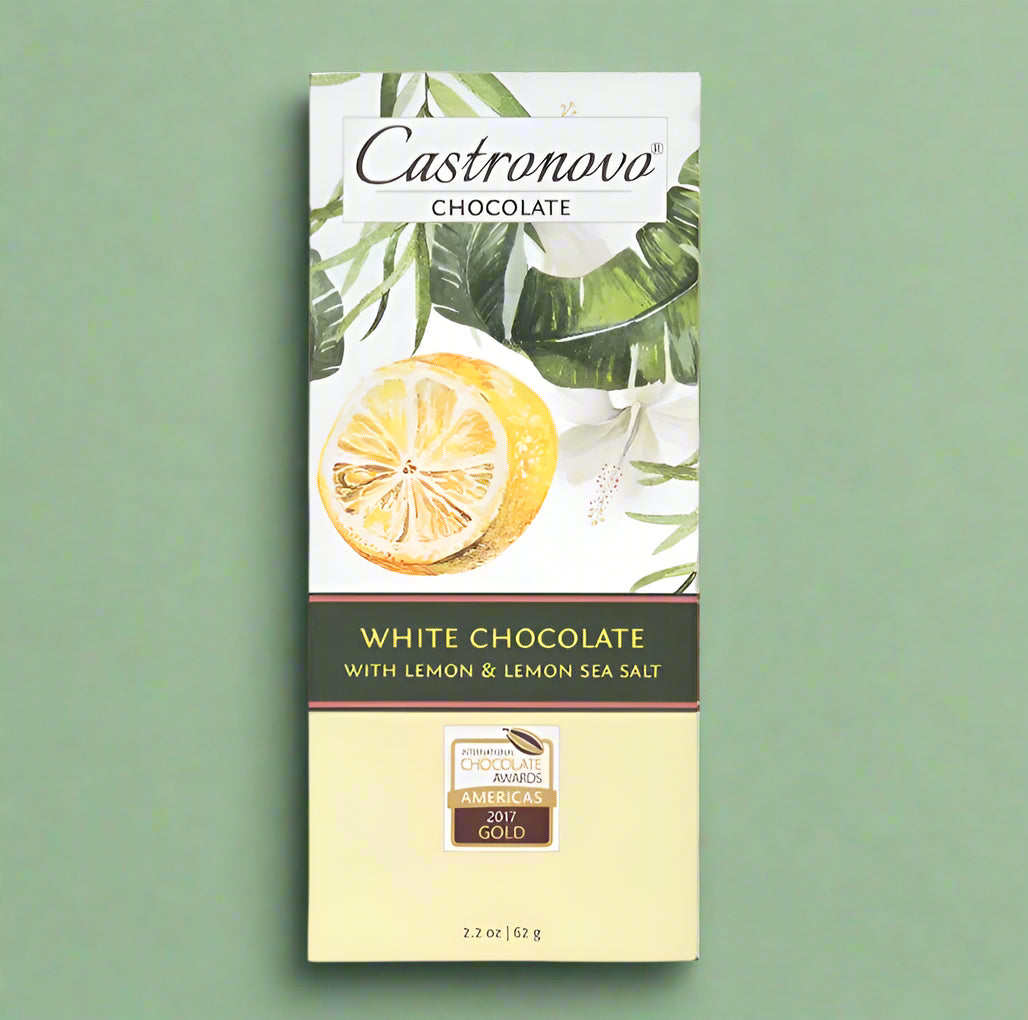 Castronovo White Chocolate with Lemon & Lemon Sea Salt