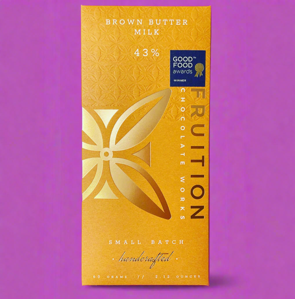 Fruition Brown Butter Milk Chocolate Bar - Barometer Chocolate