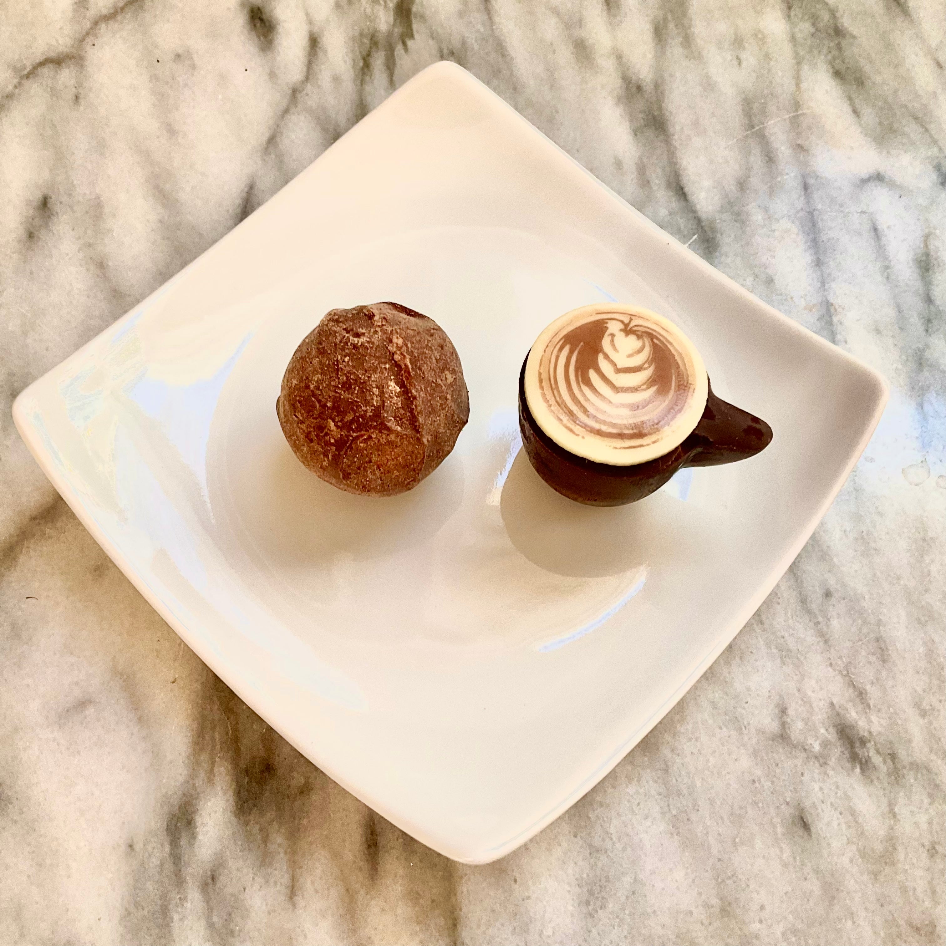 Pure White Tasting Plate - Barometer Chocolate