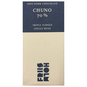 Friis Holm Chuno Triple Turned Dark Chocolate Bar - Barometer Chocolate