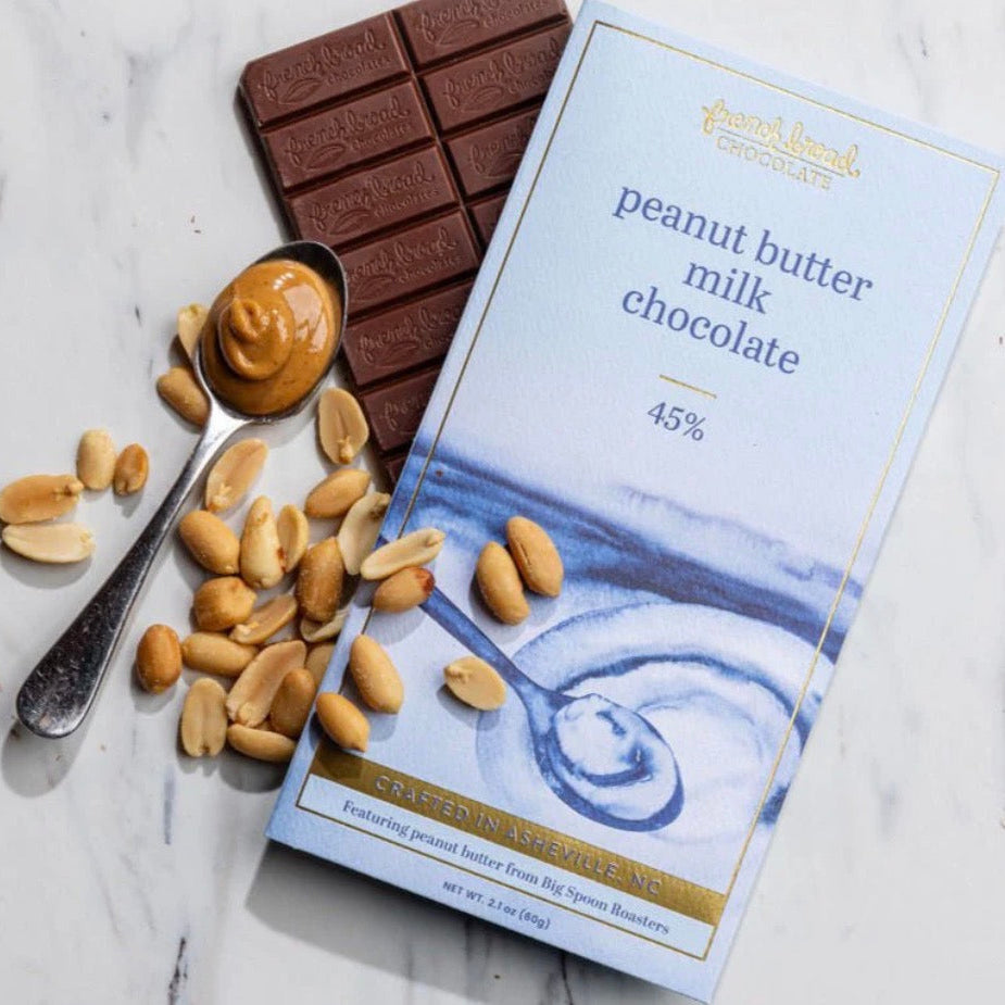 French Broad Peanut Butter Milk Chocolate 45%