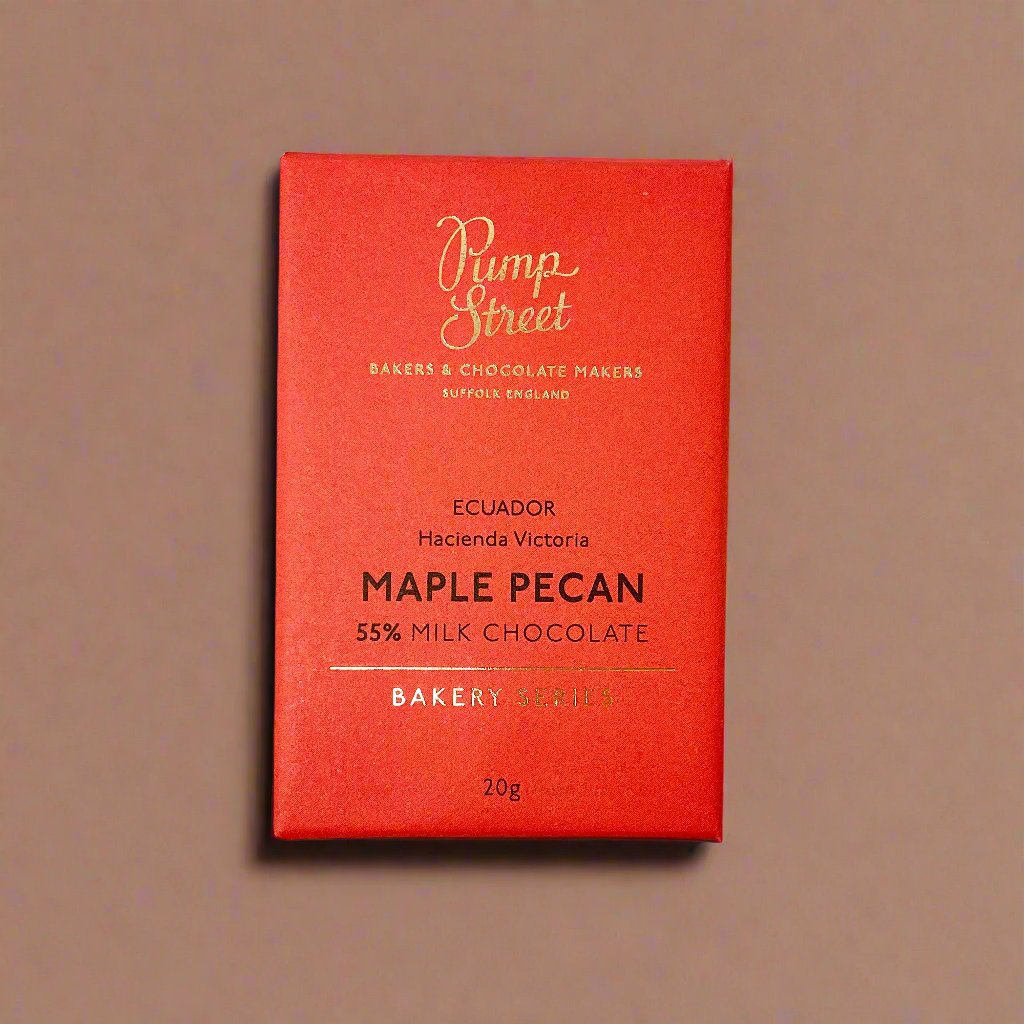 Pump Street Chocolate Maple Pecan Dark Milk Chocolate Mini Bar