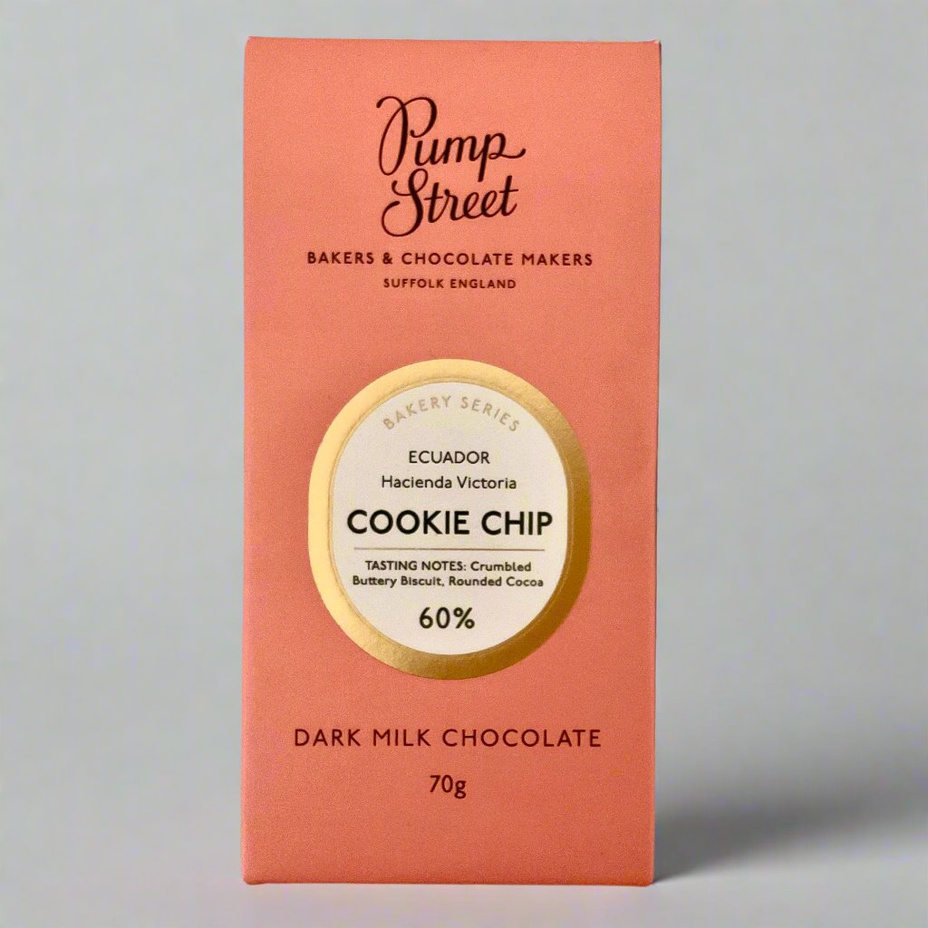 Pump Street Cookie Chip 60% Dark Milk Chocolate Bar