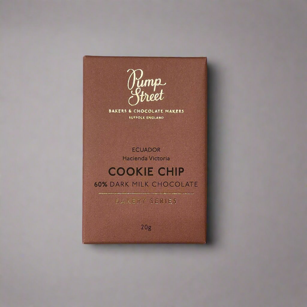 Pump Street Cookie Chip Dark Milk Chocolate Mini Bar