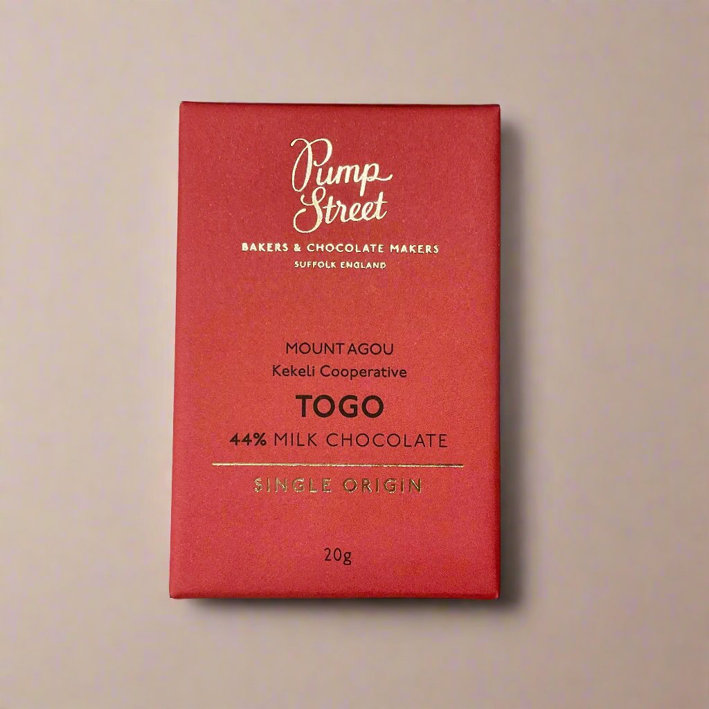 Pump Street Togo Milk Chocolate Mini Bar