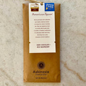 Askinosie Dark Chocolate + Red Raspberry Bar - Barometer Chocolate