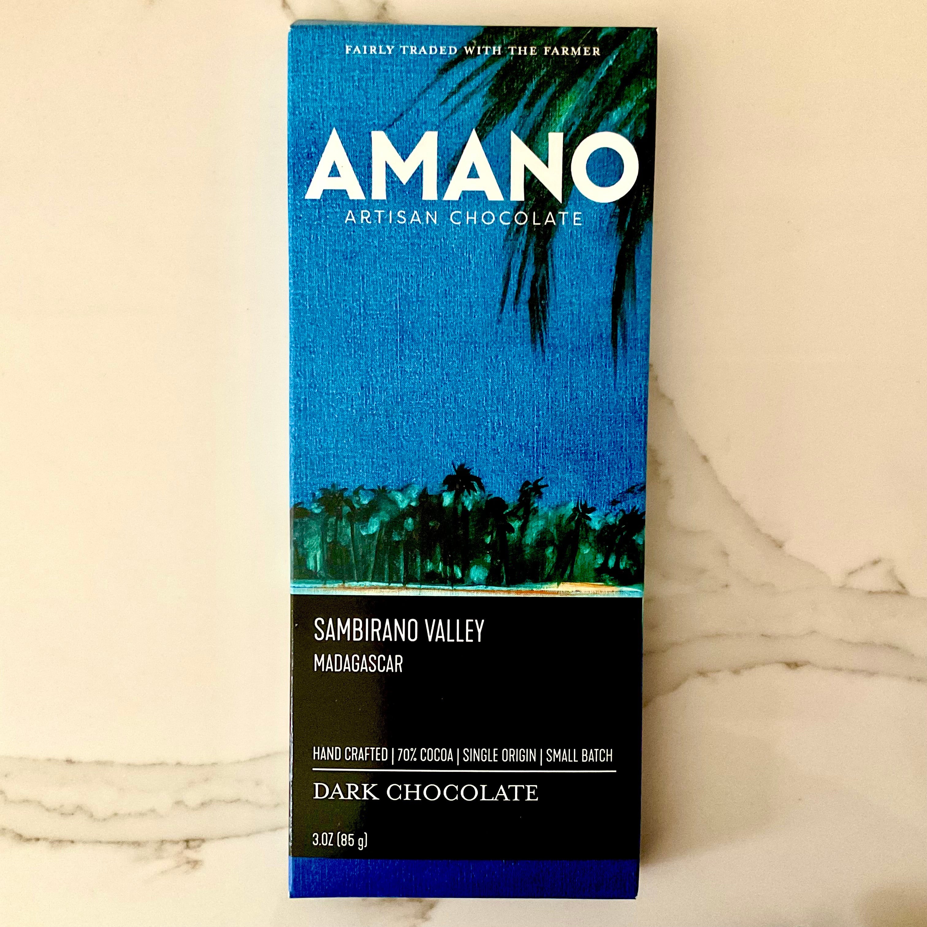 Amano Sambirano Valley Madigascar 70% Dark Chocolate Bar