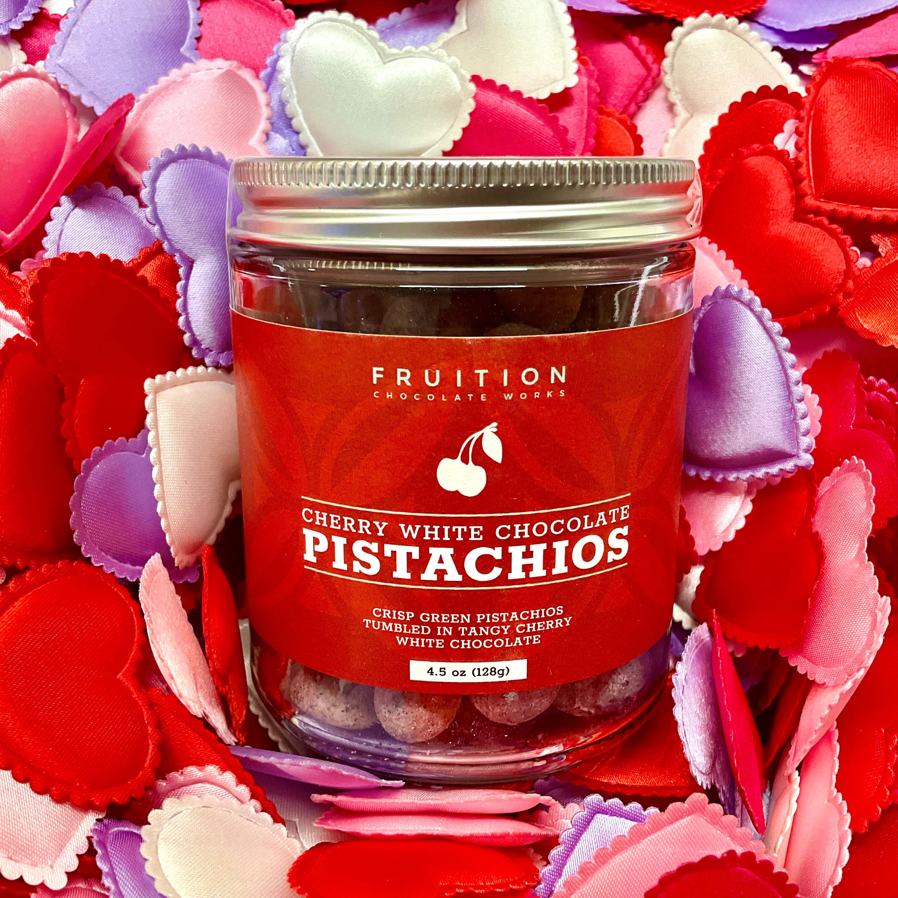 Fruition Cherry White Chocolate Pistachios