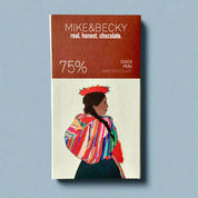 Mike & Becky Cusco 75% Dark Chocolate Bar