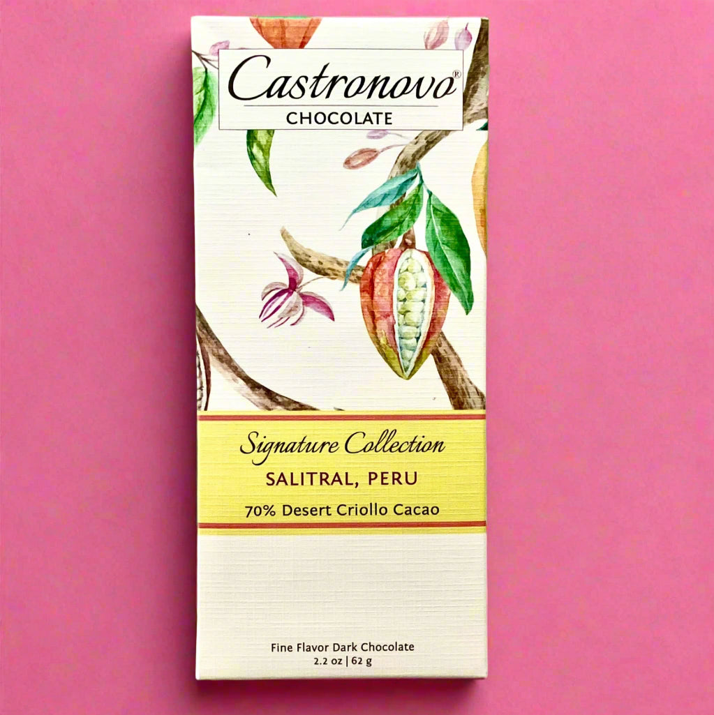 Castronovo Salitral 70% Dark Chocolate Bar