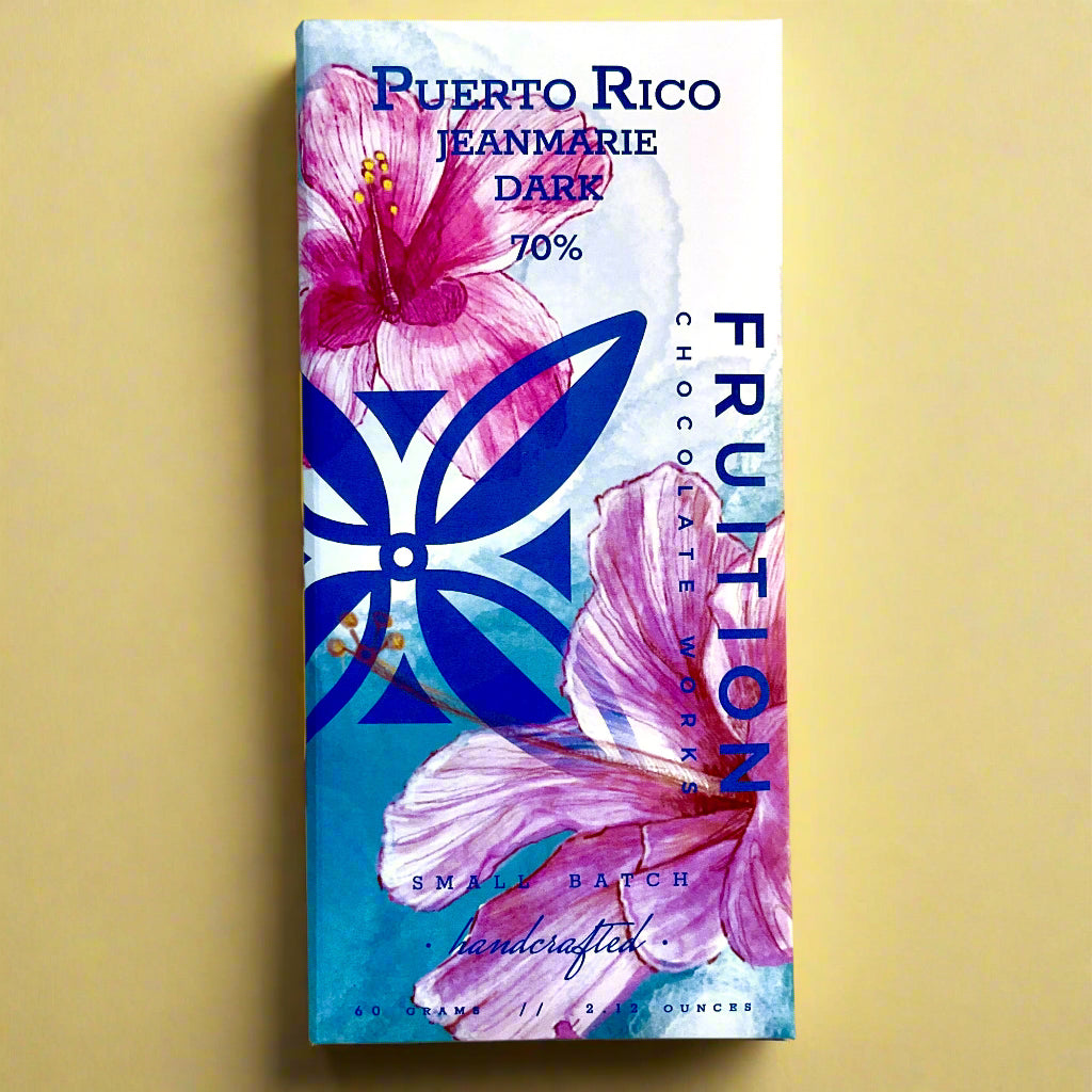 Fruition Puerto Rico Jeanmarie 70% Dark Chocolate Bar