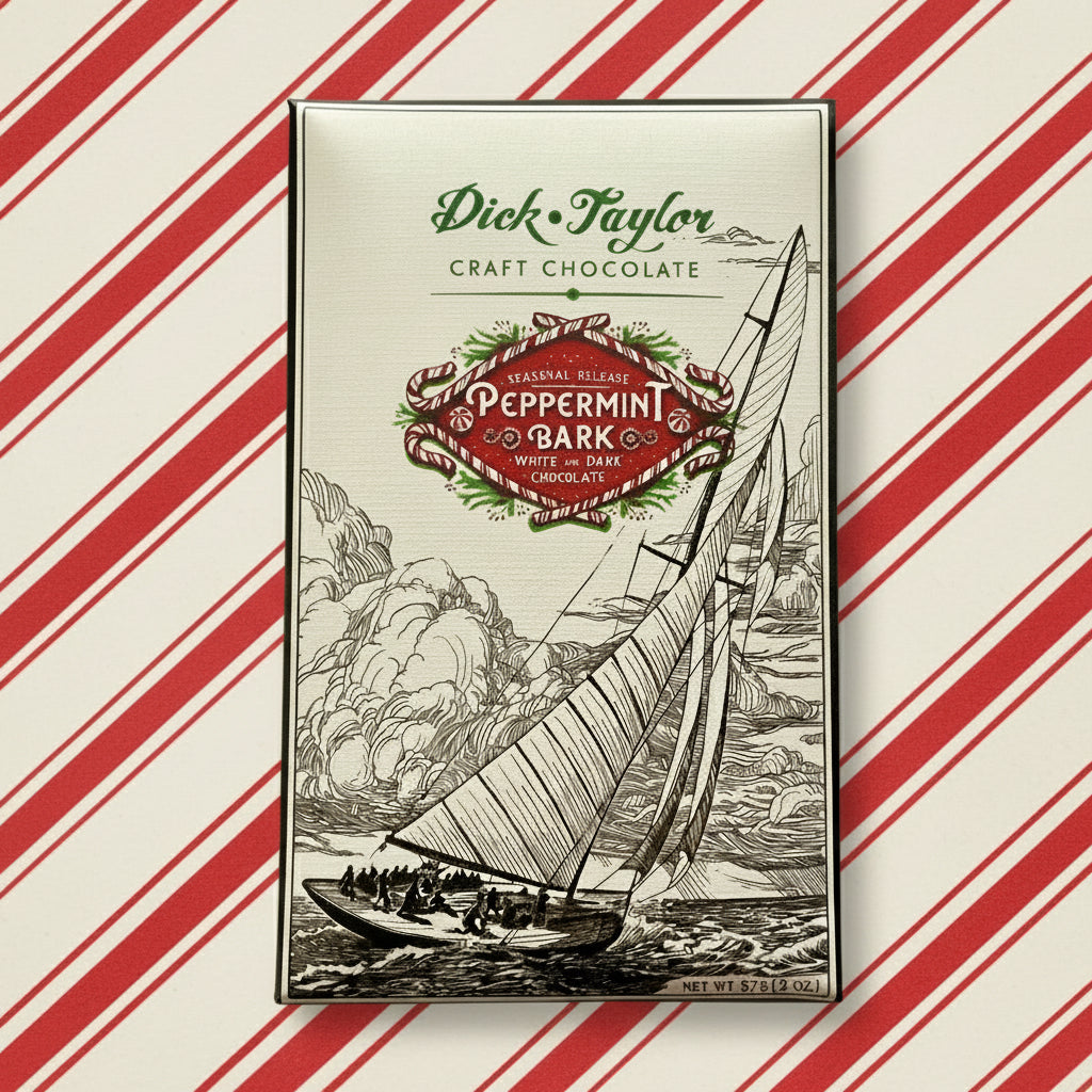 Dick Taylor Peppermint Bar White and Dark Chocolate