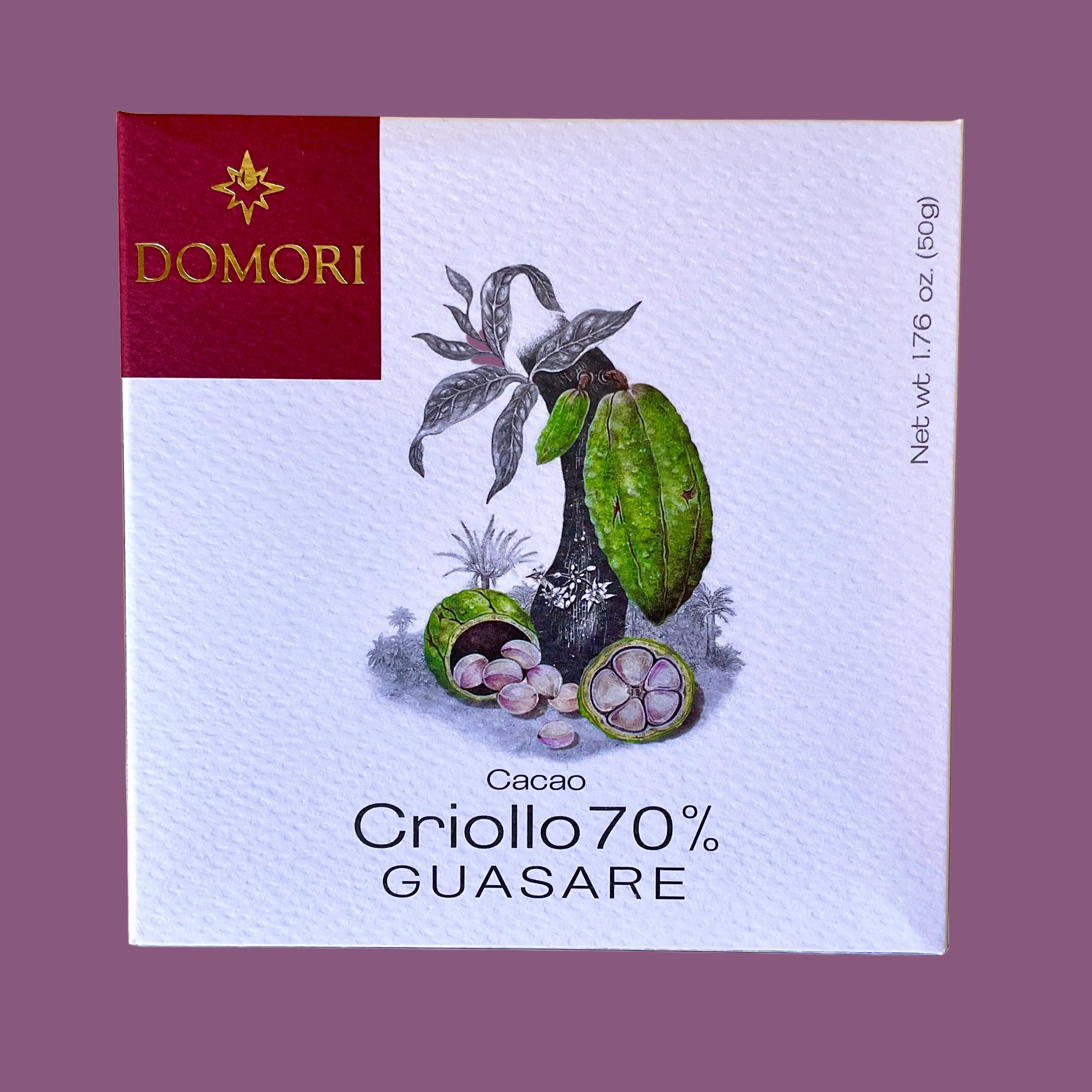 Domori Criollo Guasare 70% Dark Chocolate Bar