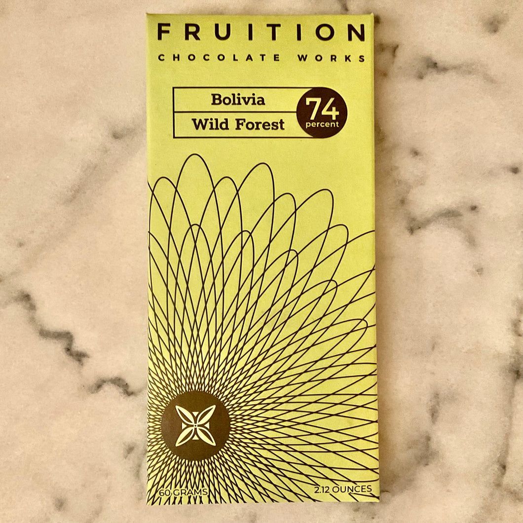 Fruition Bolivia Wild Harvest 74% Dark Chocolate Bar