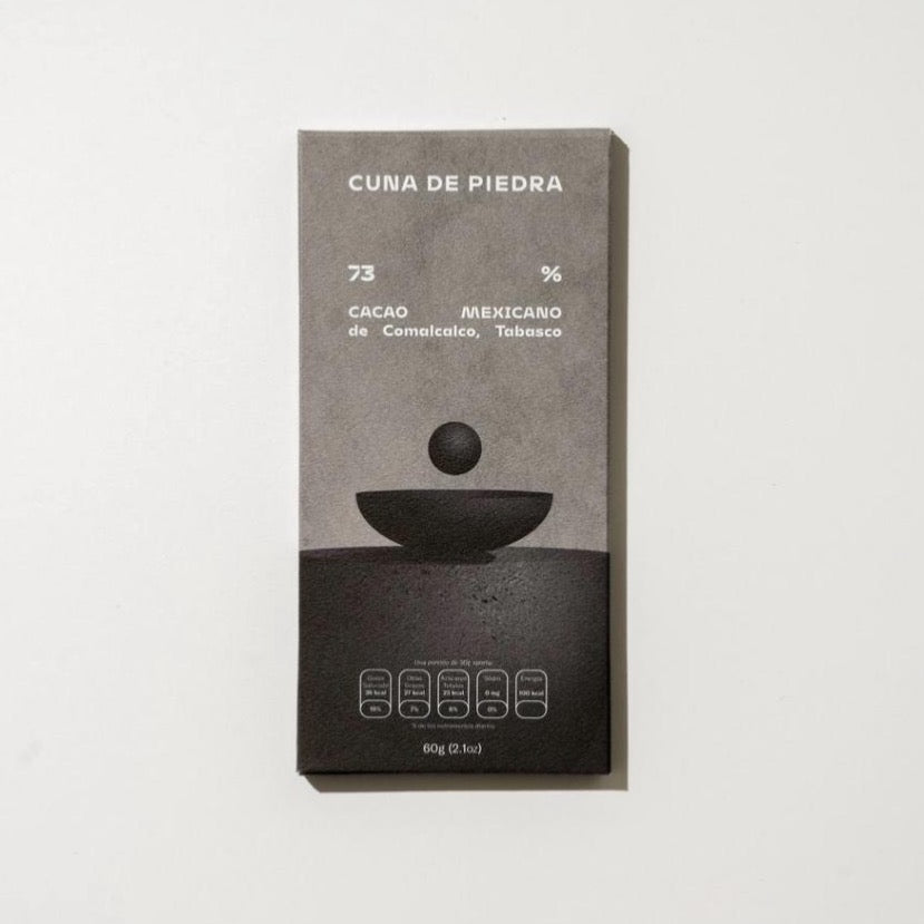 Cuna de Piedra Comalcalco, Tabasco Mexican Cacao Dark Chocolate Bar 73%