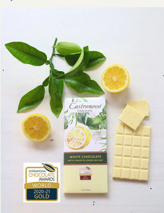 Castronovo White Chocolate with Lemon & Lemon Sea Salt