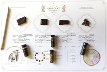 Load image into Gallery viewer, Elegant Chocolate Tasting Placemats - Barometer Chocolate