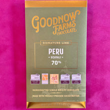 Load image into Gallery viewer, Goodnow Farms Peru Ucayali Dark Chocolate Bar