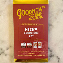 Load image into Gallery viewer, Goodnow Farms Mexico Almendra Blanca Dark Chocolate Bar - Barometer Chocolate