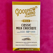 Load image into Gallery viewer, Goodnow Farms Classic Milk Chocolate Bar 