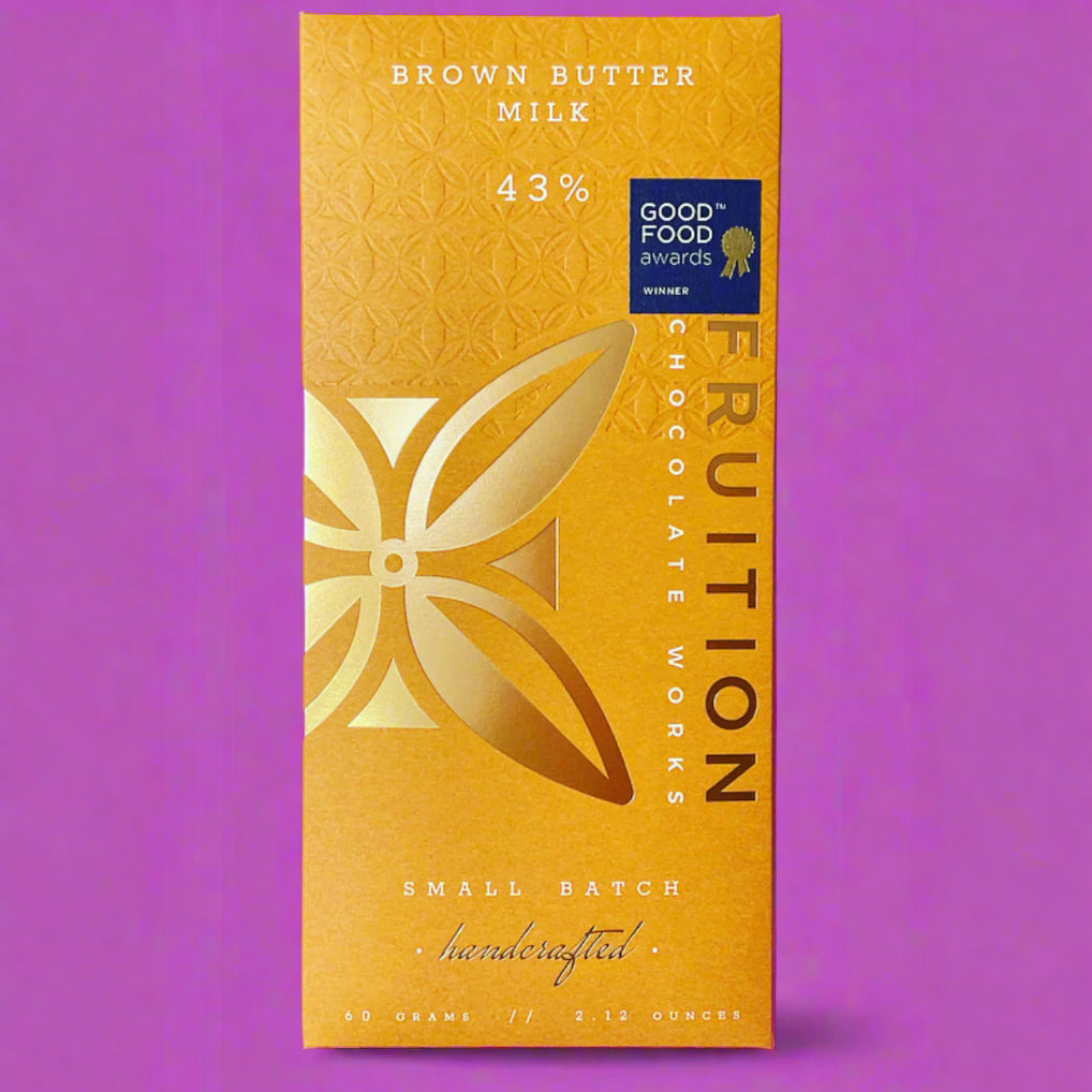 Fruition Brown Butter Milk Chocolate Bar - Barometer Chocolate