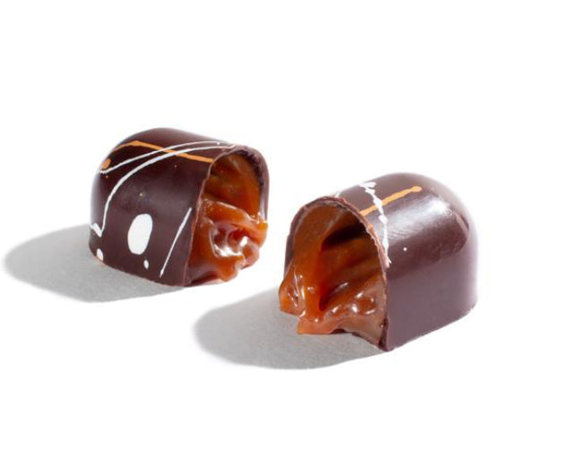 Fruition Dark Chocolate Brown Butter Bourbon Caramel Bonbons - Barometer Chocolate
