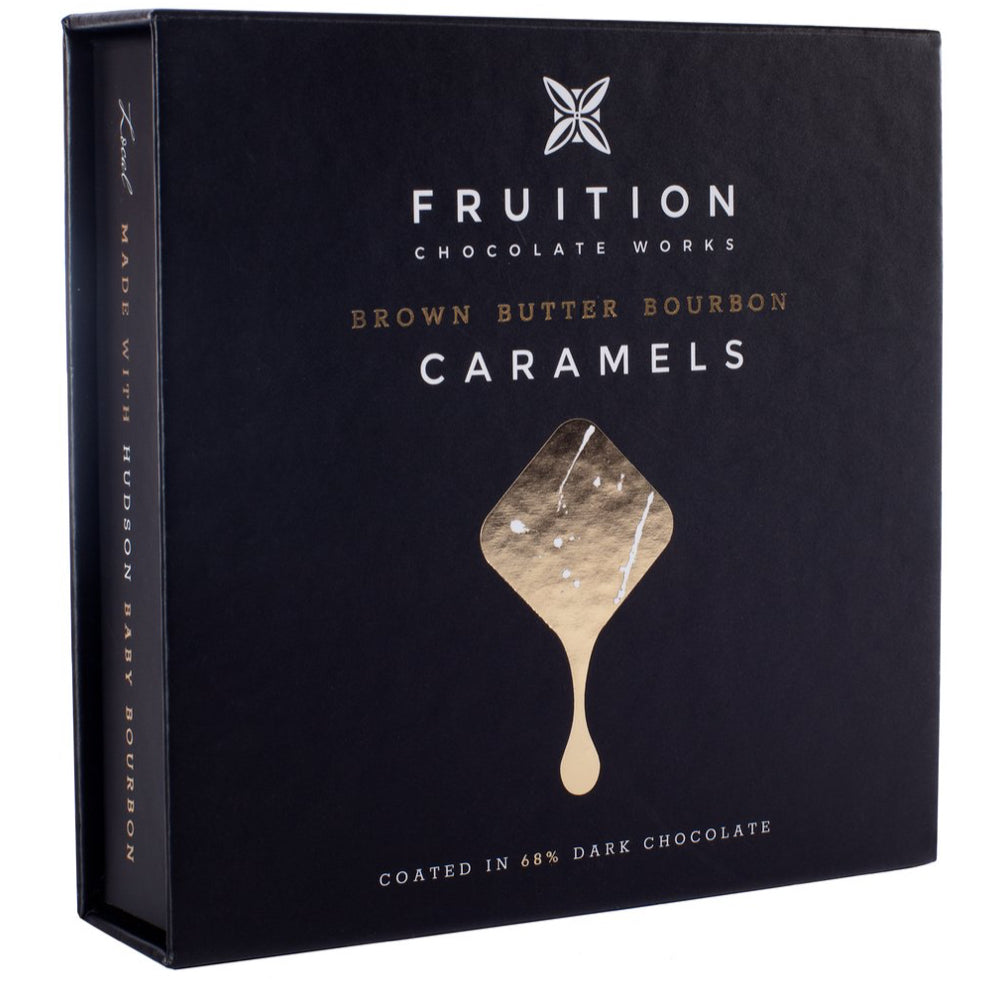 Fruition Dark Chocolate Brown Butter Bourbon Caramel Bonbons - Barometer Chocolate