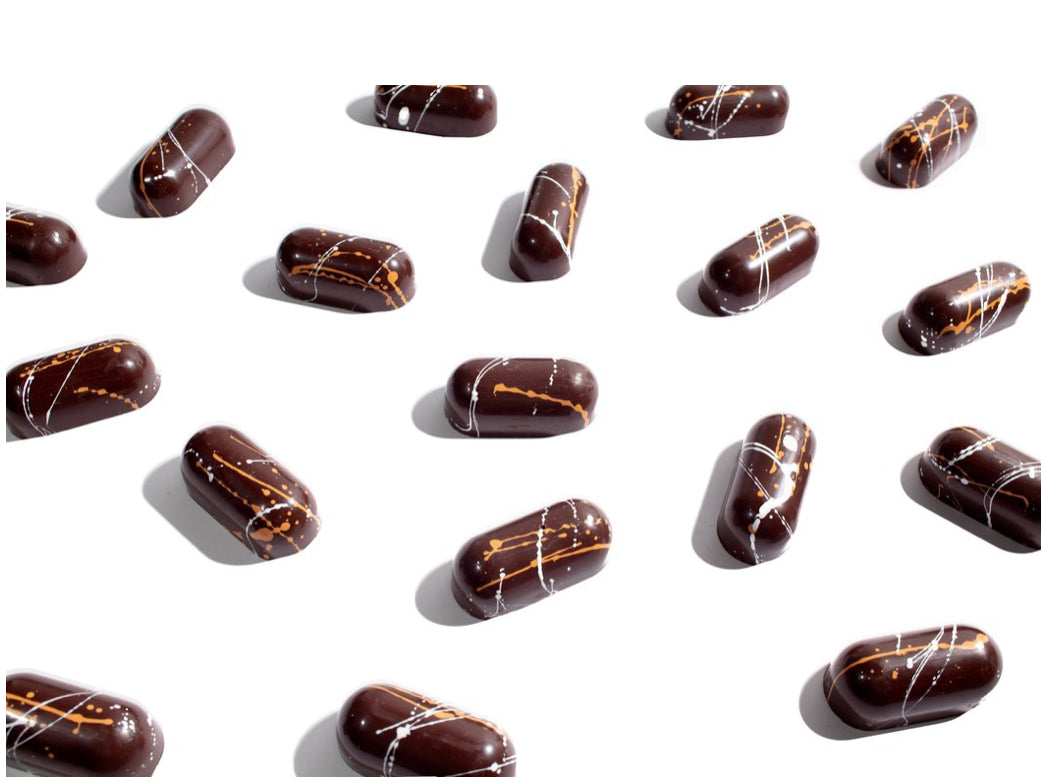 Fruition Dark Chocolate Brown Butter Bourbon Caramel Bonbons - Barometer Chocolate